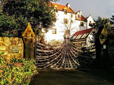 Witches Trail Memorial sculpture at Torryburn